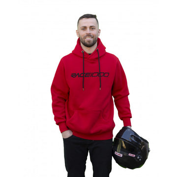 HOODIE - FIRE RED