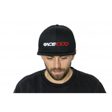 SNAPBACK FLAT BRIM - BLACK ONE